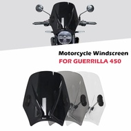For Motorcycles Deflector Retro Windshield  Custom Compact Sport Wind GUERRILLA 450 guerrilla 450