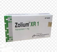 ZOLIUM XR 1 MG 1 PAPAN 10 TABLETS 5 PAPAN 50 TABLETS 10 PAPAN 100 TABLETS...