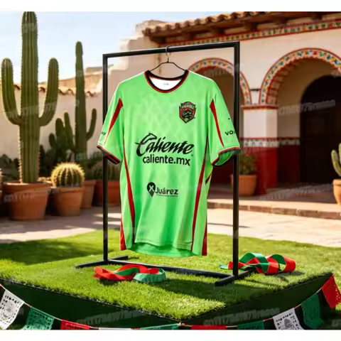 Juarez Los Bravos Family Football Jersey, Bright Green, Black Short Sleeved Football Jersey, Mexican