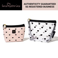 INSTOCK JILL by JILL STUART Heart-patterned Pouch 2-Piece Set | Japan Magazine Collaboration