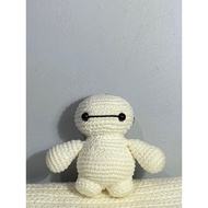 Crochet Baymax Keychain