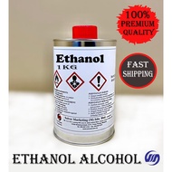 Ethanol Alcohol 95% (1 litre) Sanitizer / Solvent / Medical