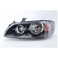 [ TAIWAN DEPO ] Nissan Sentra N16 03 - 05 Black Face Projector Headlamp [ 1 Pair Left + Right ]