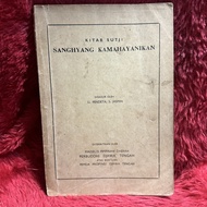 BUKU ANTIK : BUKU KITAB SUTJI SANG HYANG KAMAHAYANIKAN BY U PENDETA S JASMIN