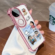 เคส Vivo V50 V60 V40 5G เคส Vivo V60 V50 V40 Lite 5G เคส Vivo Y200 V40 Pro 5G เคสดินสอสีชิน Chan เคส