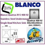 BLANCO-Quatrus-R15-400-IU-Undermount-Sink