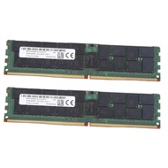 2X for MT 64GB DDR4 Server RAM Memory 2400Mhz PC4-19200 288PIN 4DRx4 RECC Memory RAM 1.2V REG ECC RA
