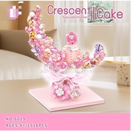 Toy Assembly DIY Toy Building Blocks Moon Cake Building Blocks Toy Birthday Gift