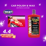Waxco Heavy Duty Car Polish & Wax (500ml) Kilat Kereta Motor Car Detaling Care 2 in 1