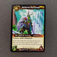 【現貨】瑪法里恩 Malfurion Stormrage 英文版 WoW TCG 魔獸世界 爐石戰記