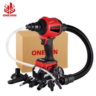 ONEVAN 1500W 80000RPM Brushless Dust Blower Inflator Vacuum Function Multifunction Cordless Blower F