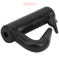 GOGUVO 200PCS Rotating Snaps, 13mm Lightweight Clevis Snaps, Portable Plastic Black Spinner Snaps Fi