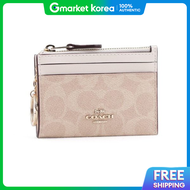 Coach | กระเปาใสบตรแบรนดเนมโคช หนงแท ชองใสบตรและเหรยญ กระเปาสตางคผหญงแบรนดเนม