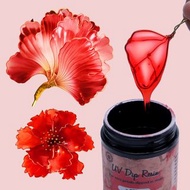 $80=100ml uv dip resin wire petal 手工uv滴膠造花液