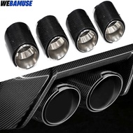 For BMW M2 M3 M4 G80 G81 G82 G83 G87 Muffler Upgrade M Performance Carbon Fiber Tailpipe Stainless S