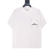 Maison Margiela/MM6/Maison/2026 Early Spring New Style Short-Sleeved T-Shirt Men Women Couples Large