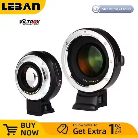 Viltrox EF-E II Auto Focus Reducer Speed Booster Lens Adapter for Canon EF Lens to Sony NEX E Camera