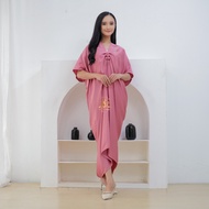 Plain SILK KAFTAN by Diana Batik Sogan