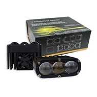 Aozoom EX3 3-Eye Led Ball Light. 3-Eye Flat Light E06L