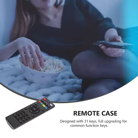 TV Box Remote Control Portable TV Box IR Controller Remote Control Replacement for Android x96/x96mi