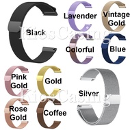 Watch Strap 23mm 23mm Universal Stainless Steel Milanese Band Magnet Loop