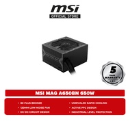 MSI MAG A650BN 80 PLUS BRONZE Power Supply