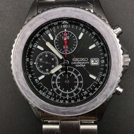 Authentic Vintage SEIKO 7T92-0CF0 Flightmaster Pilot Chronograph Men Watch