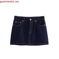 LIBÉ WORKSHOP - Above-the-knee jean skirt 7590 denim skirt
