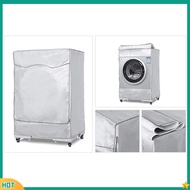(DAISYG) Silver Washing Machine Cover Waterproof washer Cover for Front Load Washer/Dryer