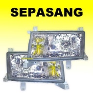 HEAD LAMP HEADLAMP LAMPU DEPAN BESAR TOYOTA KIJANG KAPSUL 1997 1999 98
