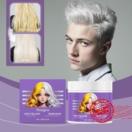 Purple Hair Mask 100ml Anti-Yellowing Purple Hair Mask For Yellow Tones Blonde Grey [COD] X4M5