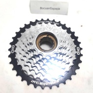 Terbaru Sprocket Drat Ulir Freewheel Megarange Oxo 8 Speed 13-34T