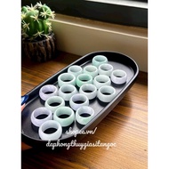 Random patterned large marble ring according to size 17-20mm