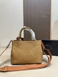 1BD678 Summer Summer New Style Linen Tote Beach Bag Vacation Leisure Style Portable Crossbody p Fema