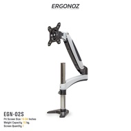 ERGONOZ  ขาตั้งจอคอม แขนจับจอ ขาตั้งจอ ขาตั้งจอคอมพิวเตอร์ (รุ่น EGN-02S)  มี Fast Insert วัสดุเป็นอ