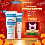 COMBO to Reduce Acne, Swelling and Inflammation for Oily and Acne Skin SANIMIDE, Acne Reduction GEL 