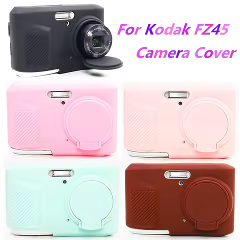 FZ45 Silicone Camera Case Body Protective Skin Cover Bag for Kodak Pixpro FZ45 Camera Only