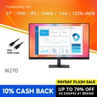 PRISM+ W270 27" 144Hz/100Hz Productivity Monitor [1920 x 1080]