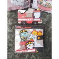 Squishy book paper firefighter model, viral educational toy