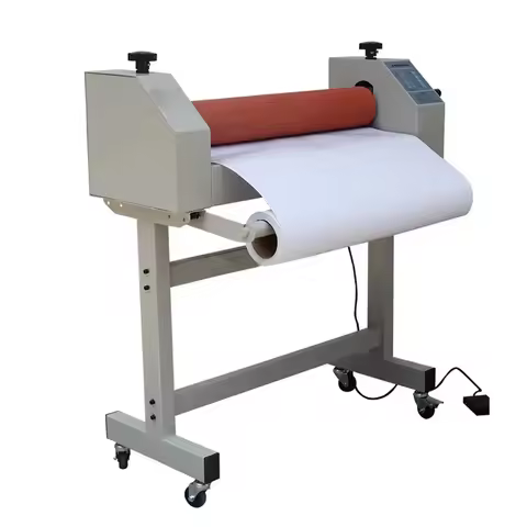 650mm Electricity Film Laminating Machine Photo Cold Roll Laminator Machine for Studio Manual Vinyl 