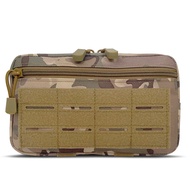 Tanzueji Tactical Molle Admin Pouch | Utility EDC Tool Pouch Bag | Backpack Strap Pouch | Battle Bel