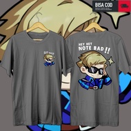 Kaos Emote Mobile Legends Alucard Not Bad Cotton 24S