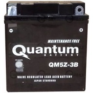 Quantum Motorcycle Motorcycle Spare Parts Battery QM5Z-3B 12N Moto Parts &amp; Spares 5L for Mio Motorcycle ATV Parts Sporty-OLD/Amore raider j/crypton/ FZ16/ KLX150