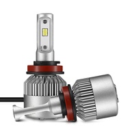 2PCS S2 - CSP H8 / H9 / H11 Car LED Headlight 72W 8000lm 6500K Front Light