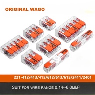 5pcs 221-412-413-415 221-612 613 615 2411 Original Universal Compact LED Splice Wiring Connector Con