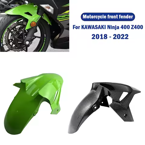 For KAWASAKI Ninja 400 Z400 2018 - 2022 Ninja400 Z 400 Motorcycle shell Accessories Front Fender Mud