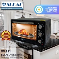 SEKAI Oven Listrik Low Watt (21 L) OV 211