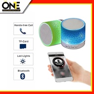 Bluetooth Speaker Mini LED Light Bluetooth Speaker Card Small Sound Mini Cannon Speaker