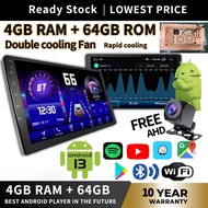 ✨with cooling system✨Android Player 7 9 10 inch (6GB RAM+64GB) Quad Core Car Multimedia MP5 Player F