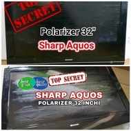 READY, POLARIS LCD TV SHARP AQUOS 32 INCH POLARIZER POLARIZED
